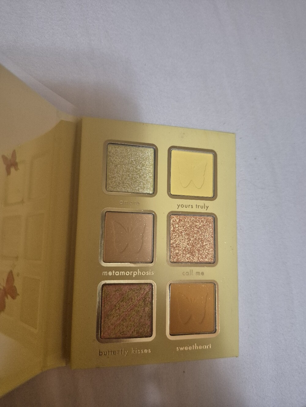 Yellow & Gold Eyeshadow Palette - New Never Used